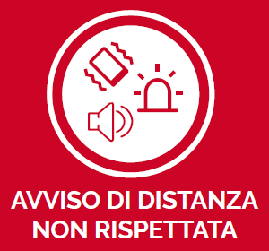 DPI Work Defender - Avviso di distanza